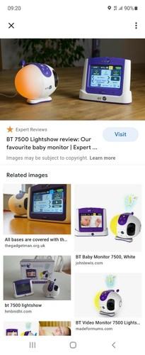 Video baby monitor 7500 - baby,