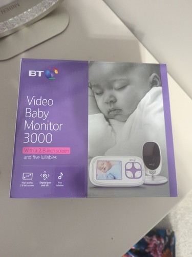 3000 video baby monitor - bt,